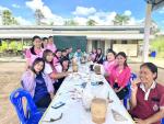 ร่วมรับประทานอาหารร่วมกัน ทุกวันพุธ ซึ่งเป็นกิจกรรมตามนโยบาย